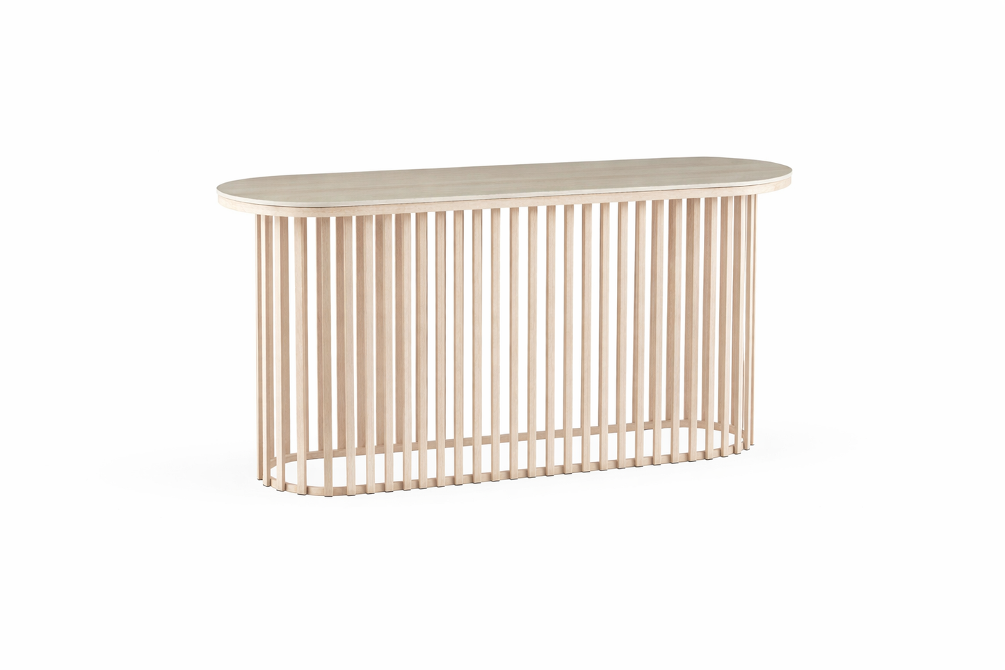 Santino Travertine Hallway Table 140cm