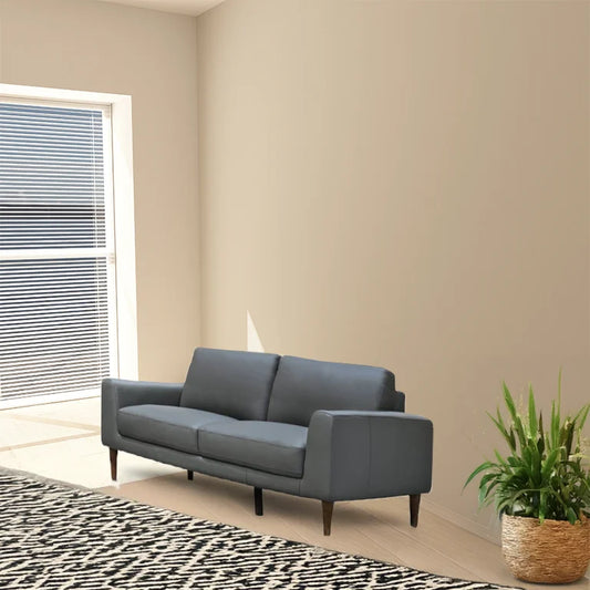 Jimmy 3 Seater Leather Lounge