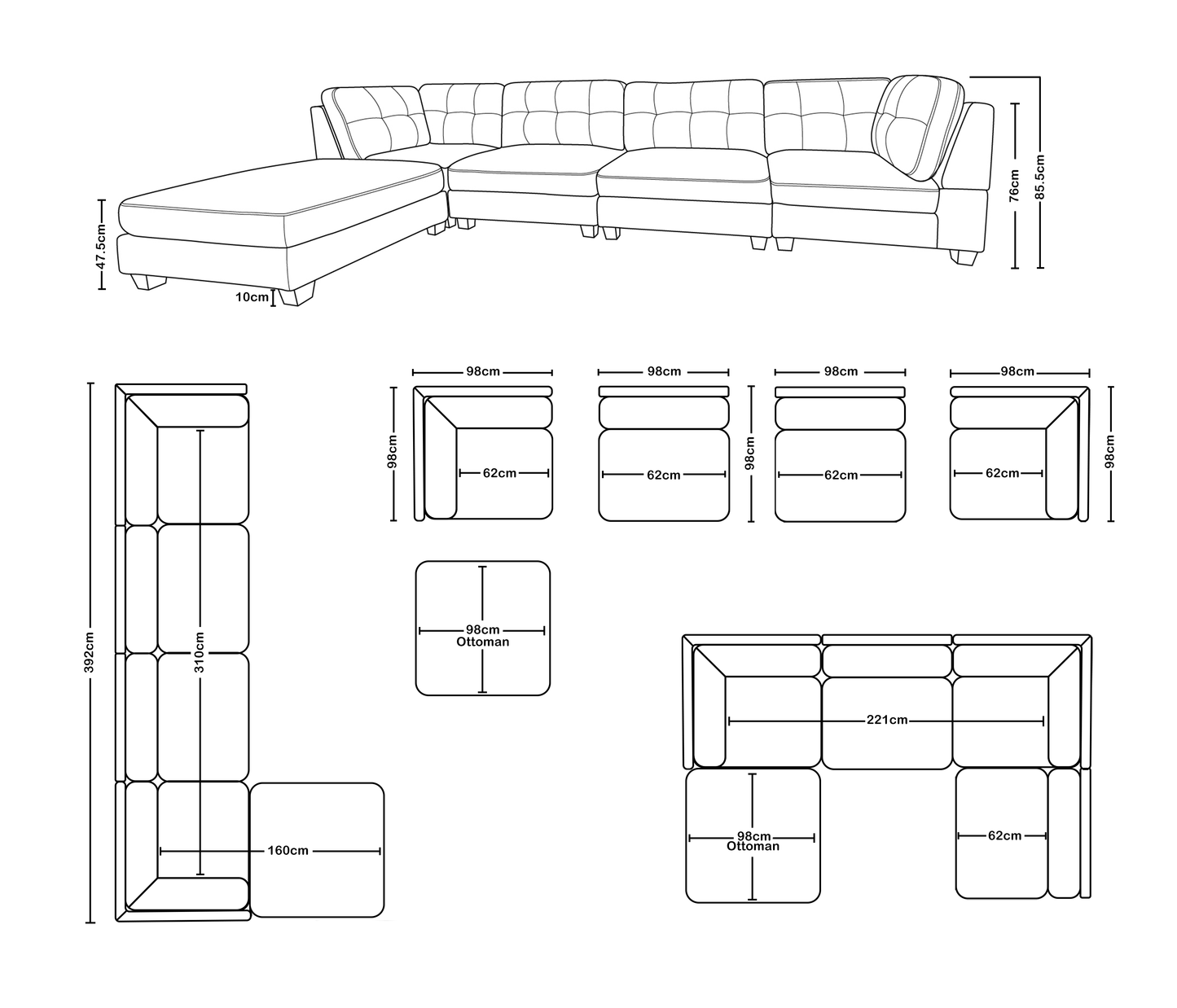 Joya Modular Lounge