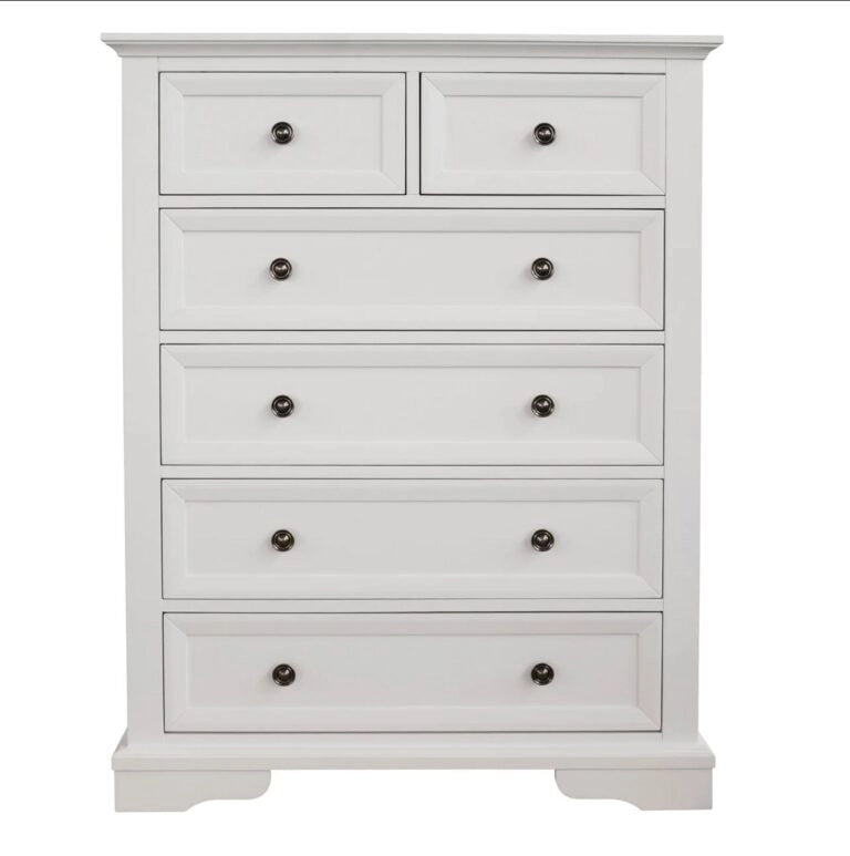 Quinn Tallboy 6 Drawer Dresser Vertical Storage