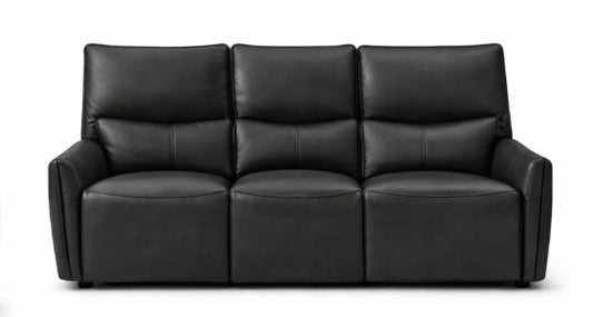 Ruth Electric Leather Recliner – 3-Seater
