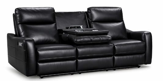 Nadia Leather 3-Seater ELECTRIC Recliner