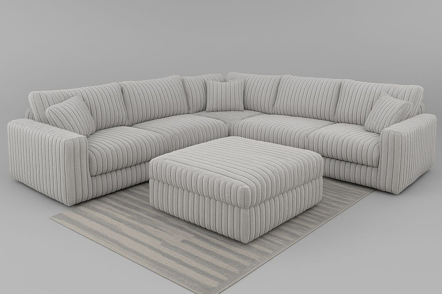 Snuggle 5 Seater Corner Lounge