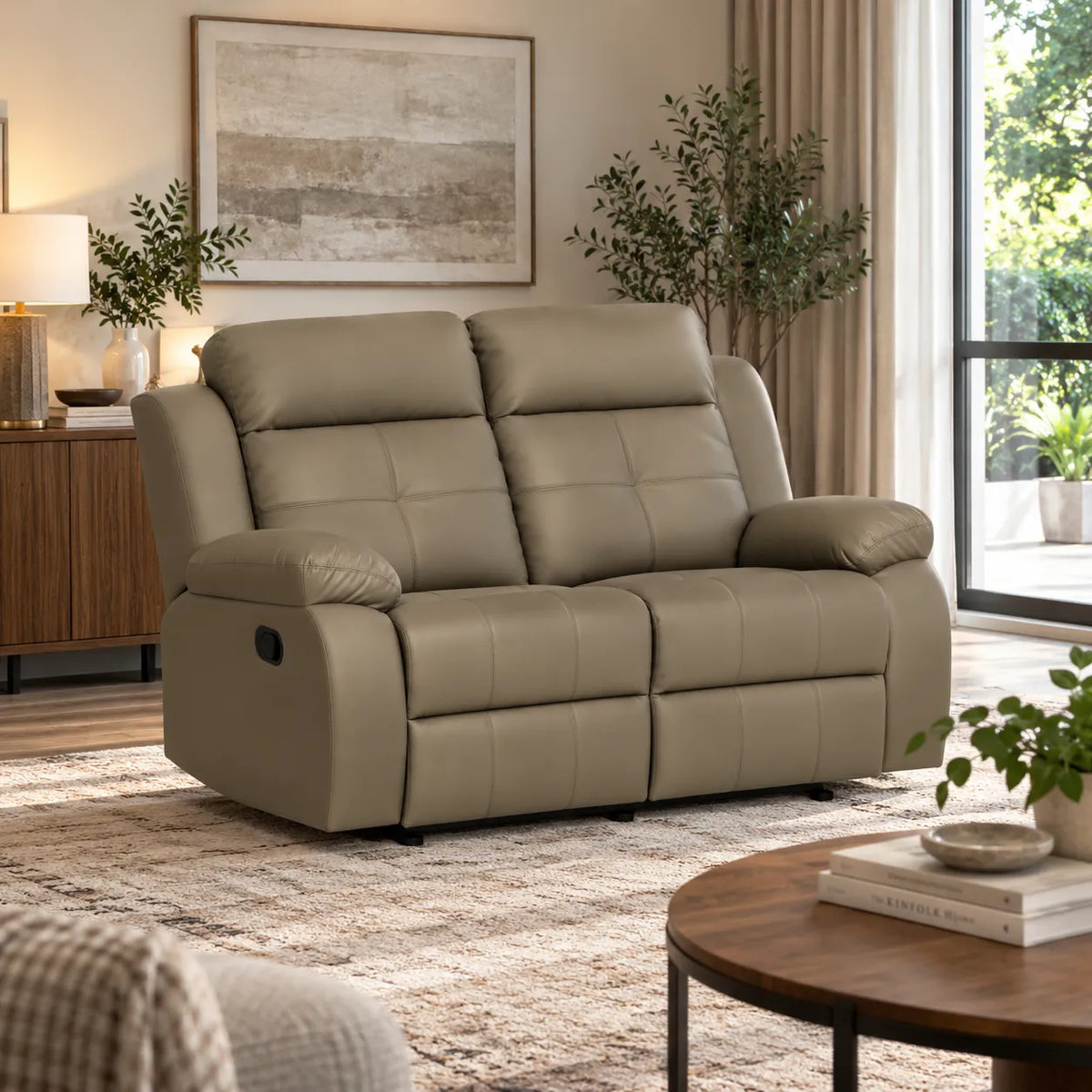 Ruth Electric Leather Recliner