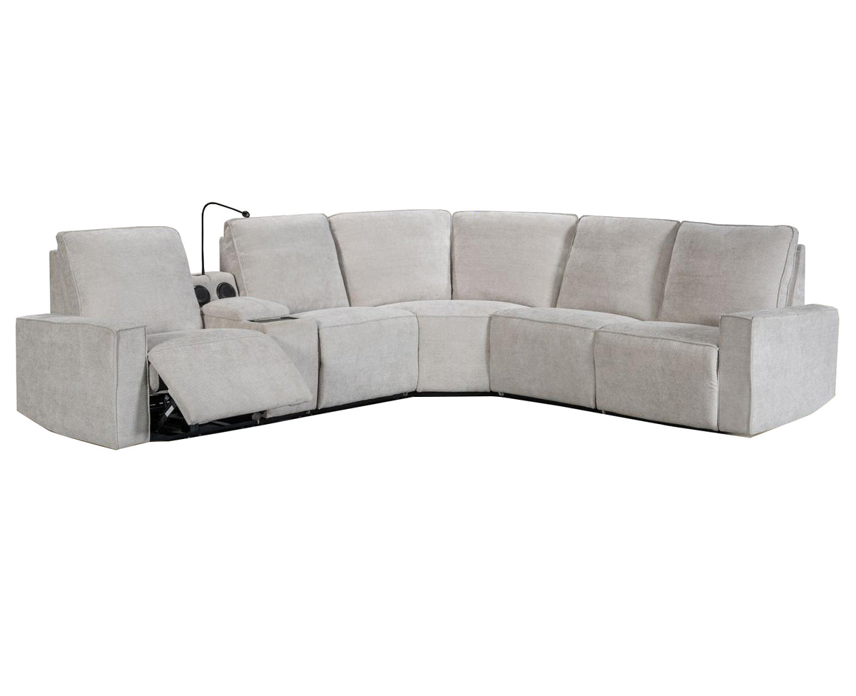 Vibe Modular Lounge With Electric Recliners And Speakers