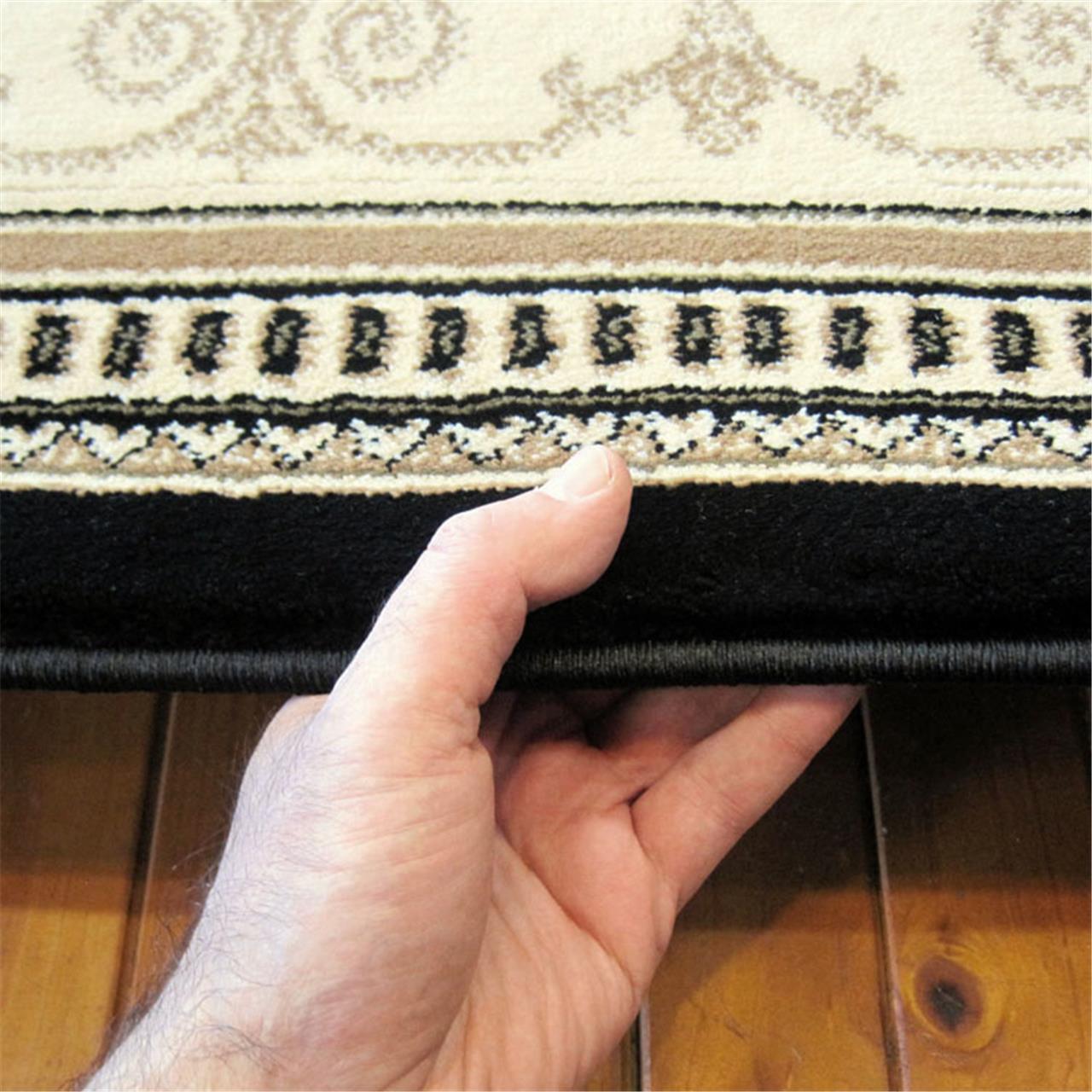 Palace 7653 Black Rug