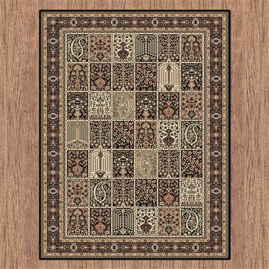 Palace 7654 Black Rug