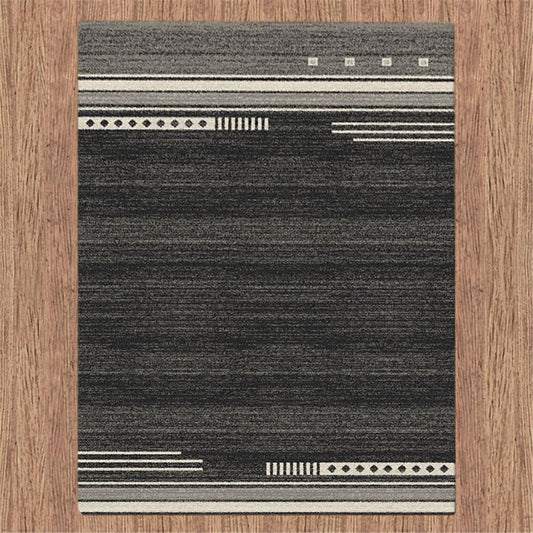 Prestige Black Rug 3435