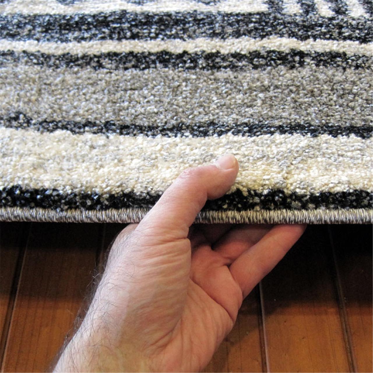 Prestige Black Rug 3435