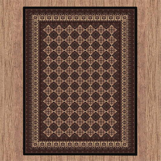 REGAL - 8004 Black Rug
