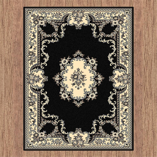 RUBY - 6151 Black Rug