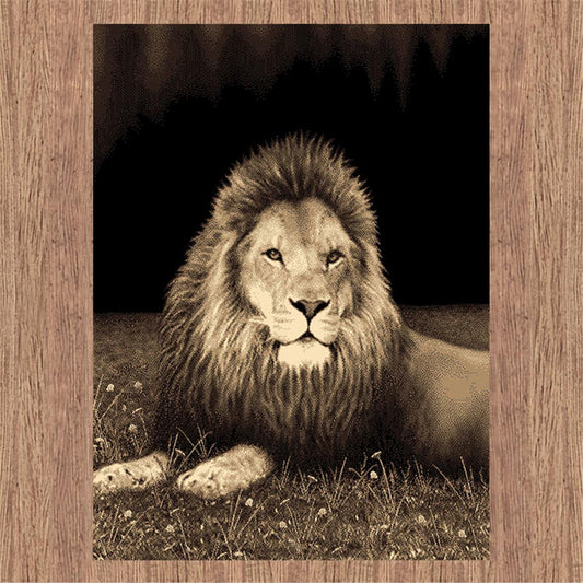 RUBY - 6327 Lion Rug