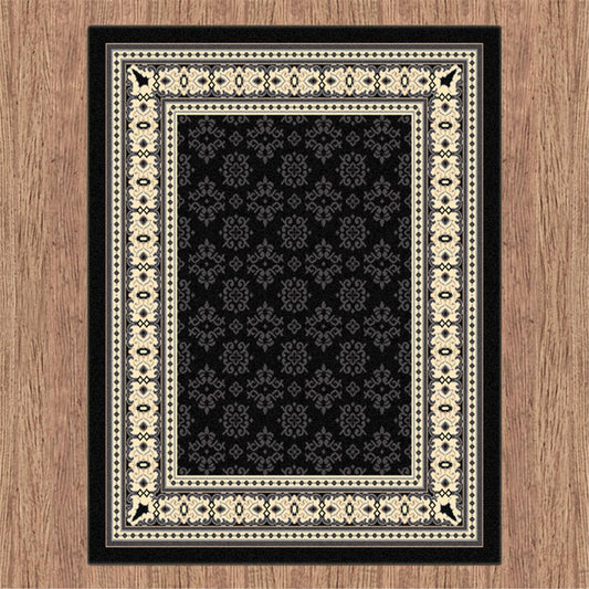 RUBY - 6334 Black Rug