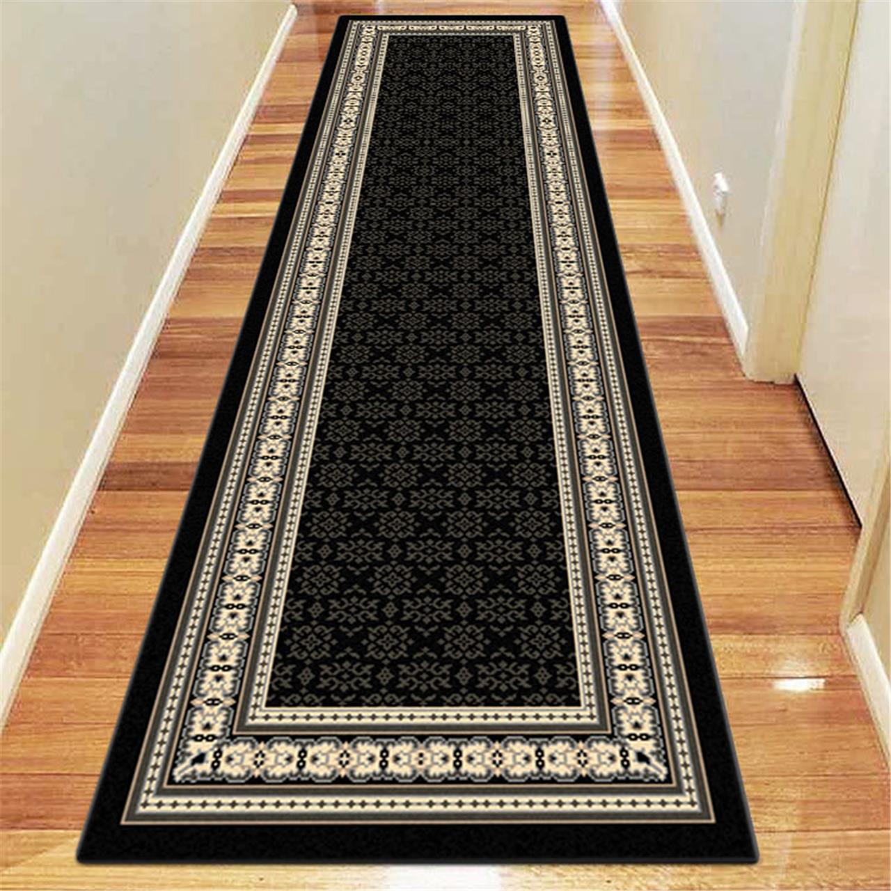 RUBY - 6334 Black Rug