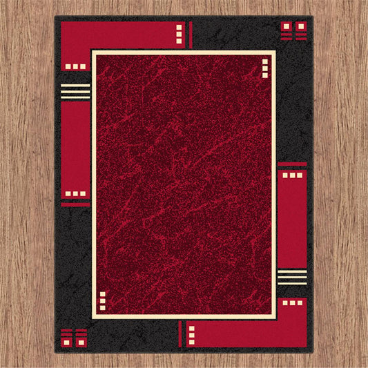 RUBY - 6336 Red Rug
