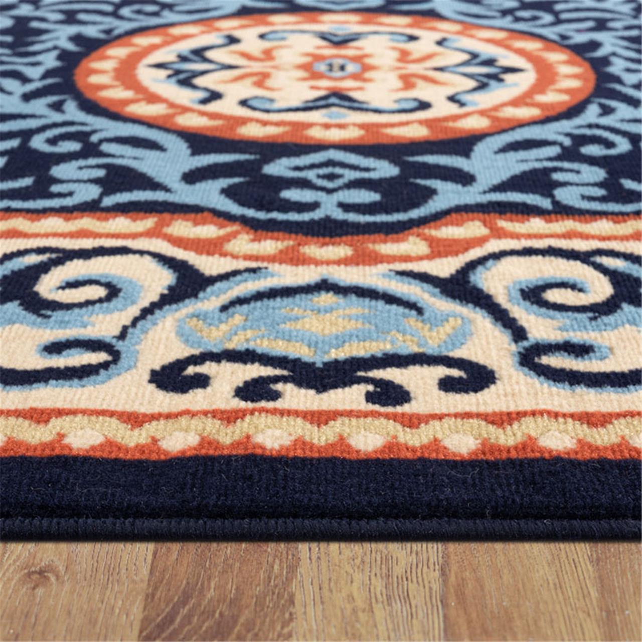 RUBY - 1920 Navy Rug