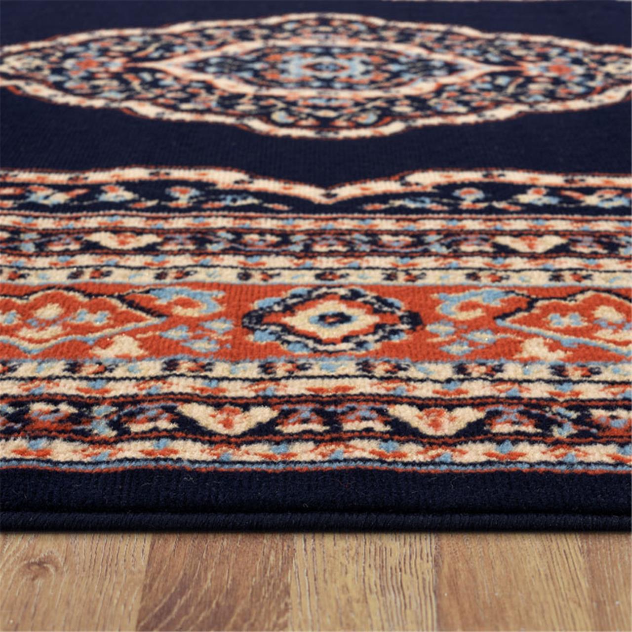 RUBY - 6332 Navy Rug