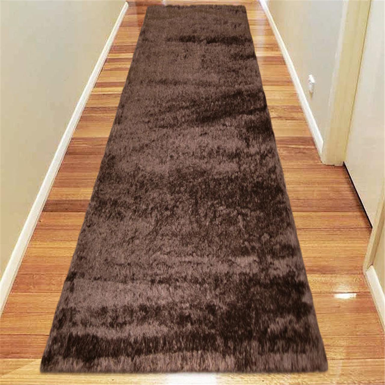 SOFT SHAGGY 1001 - Chocolate Rug