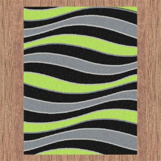 VIVID Lime Rug- 6629