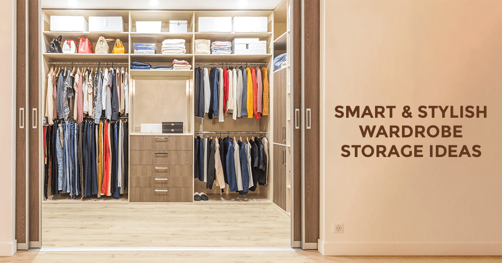 Smart &amp; Stylish Wardrobe Storage Ideas