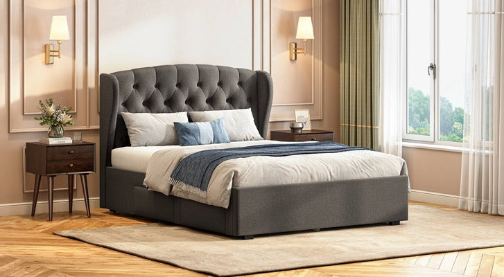 How to Make a King Size Bed Work in a Small Bedroom