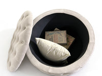 CROWN OTTOMAN WITH STORAGE