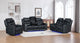 LUXIMO Leather  Electric Recliner Suite