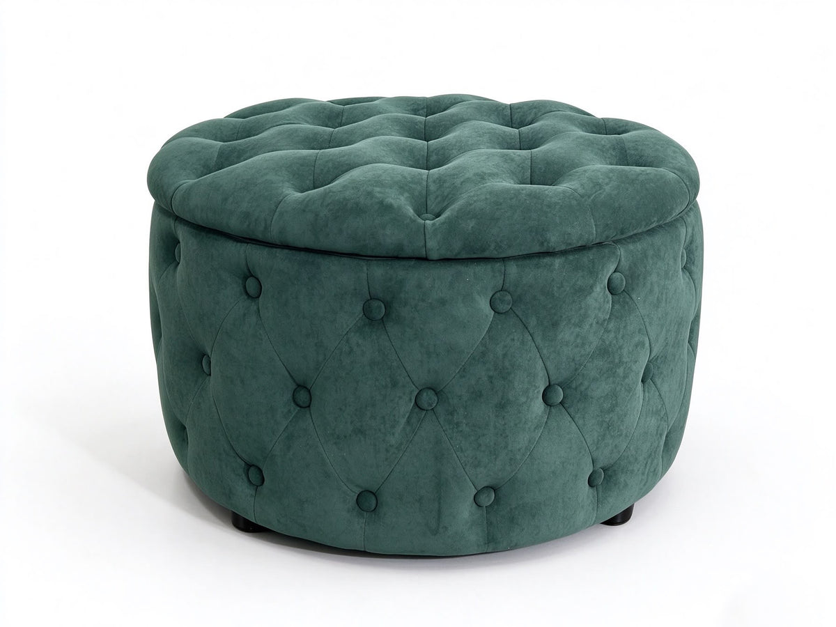 CROWN OTTOMAN WITH STORAGE