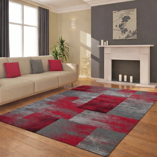 Aspen 444 Red Rug