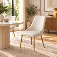 RUSE 967 CHAIR with GOLD LEGS