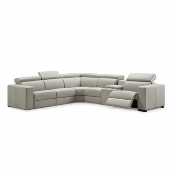 compare product Tripod Leather Modular Lounge