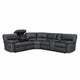Ex-Caliber Fabric Modular Lounge With Electric Recliner