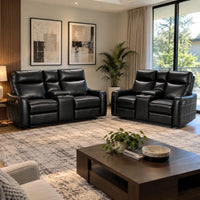 Nadia Lounge With Electric Recliners