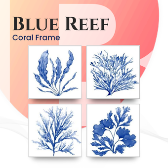 compare product Blue Reef Coral Frame