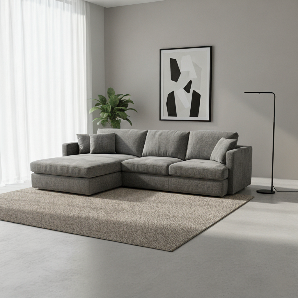 Brody Fab 2.5 Seater with LHF Chaise