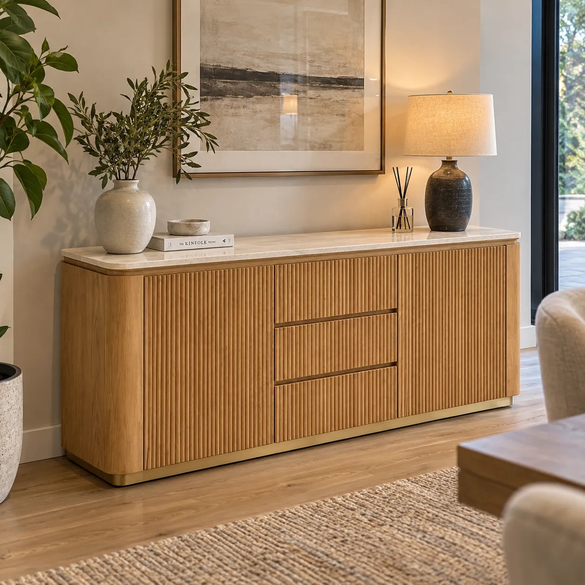 COOPER RIBBED BUFFET