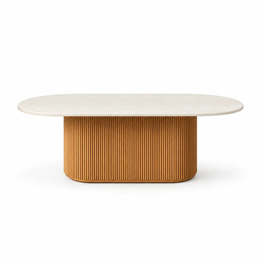 COOPER RIBBED DINING TABLE 180 CM