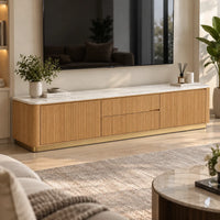 COOPER RIBBED TV UNNIT 200 CM