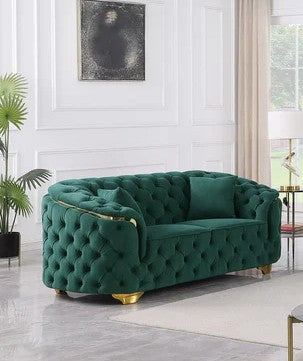 Crown Velvet 2 SEATER Lounge