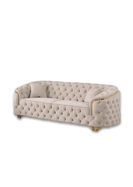 Crown Velvet 3 Seater LOUNGE