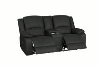 Jet Captain Electric Recliner 3+2 with flip-top lights and plush seating, in a cozy living space.