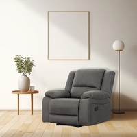 Luxurious 1-seater electric recliner featuring Rhino fabric, pocket coil foam, and spring support for ultimate relaxation and durability.