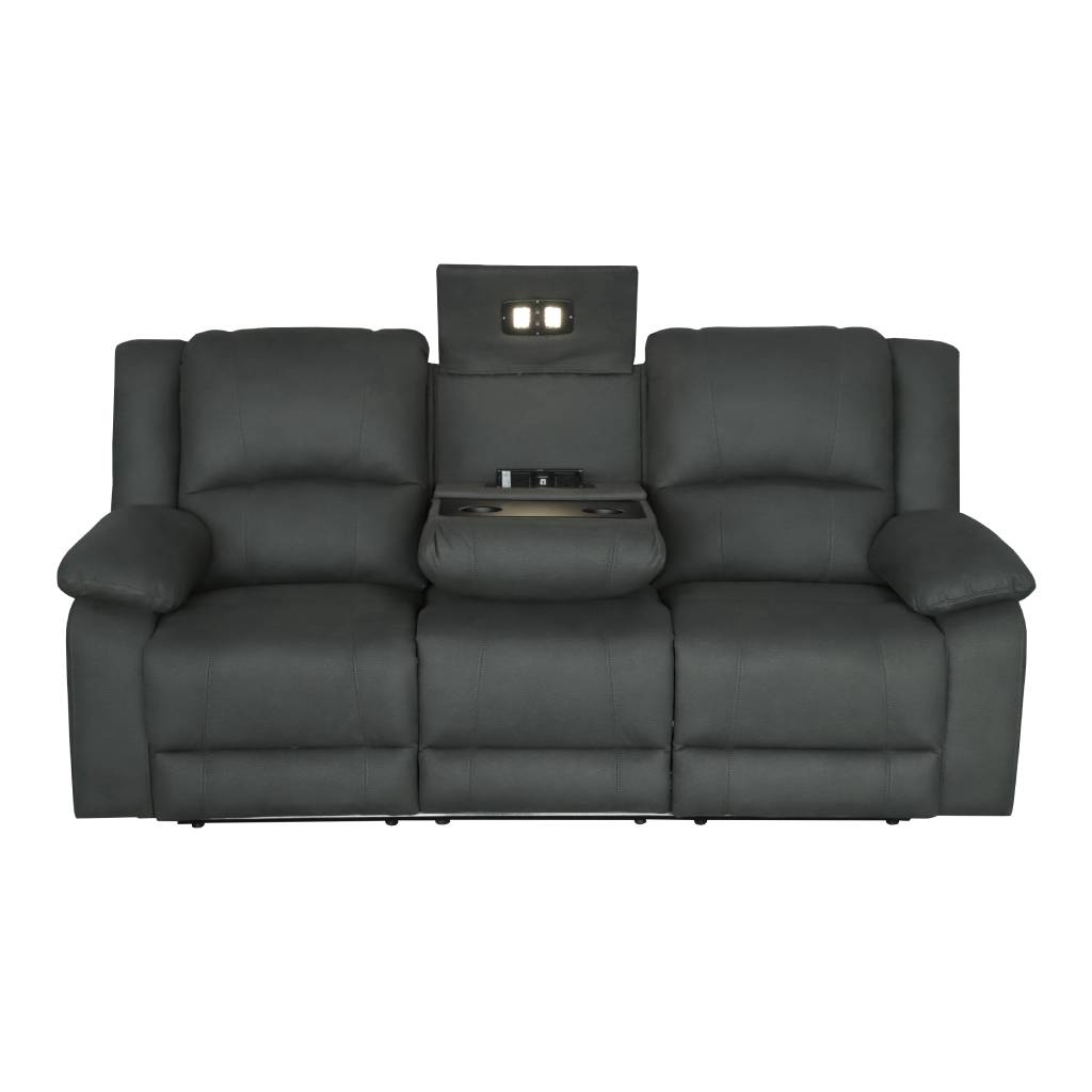 Jet Captain Electric Recliner 3+2 with electric recliners and modern features, in a luxurious room.