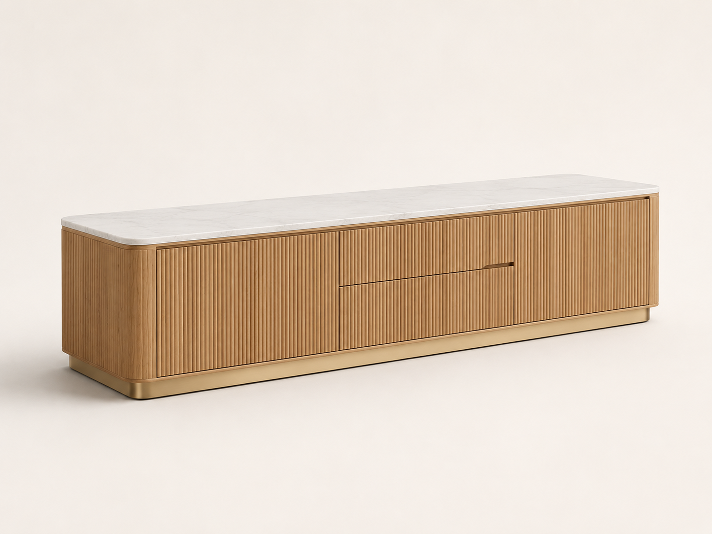 COOPER RIBBED TV UNNIT 200 CM