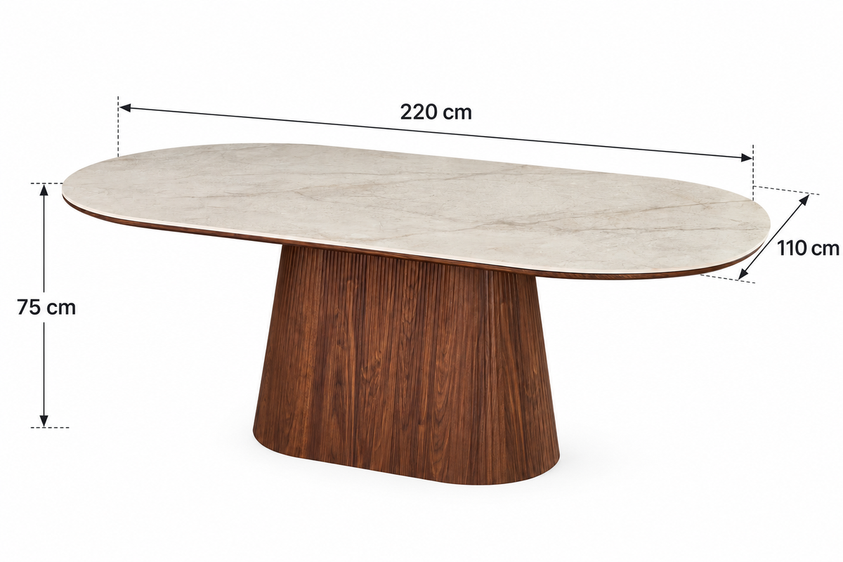 Ollie Contemporary Dining Table