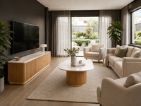COOPER RIBBED TV UNNIT 200 CM
