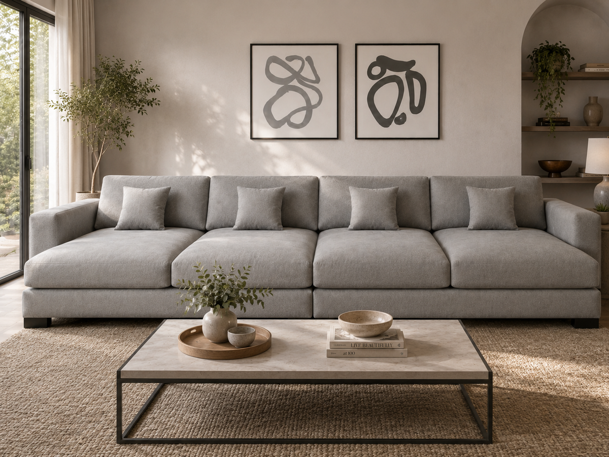 Cooper Deep Seating Lounge with Ottoman