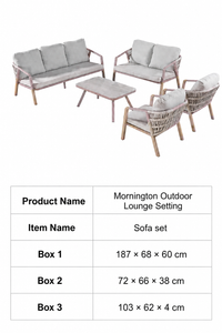 Mornington Outdoor Lounge Setting