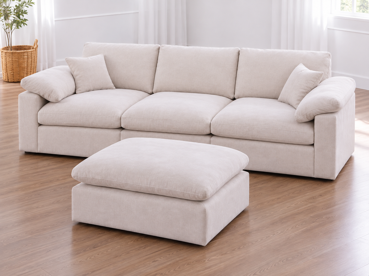 EILISH 3 SEATER Fabric Lounge