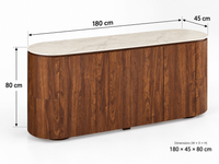Ollie Contemporary Sideboard 180cm